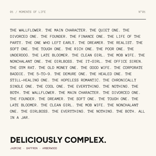 Deliciously Complex.