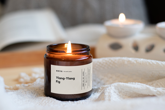 Ylang-Ylang + Fig, Organic Soy Candle