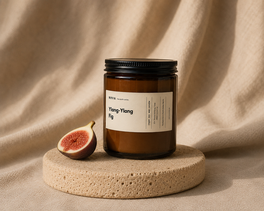 Ylang-Ylang + Fig, Organic Soy Candle