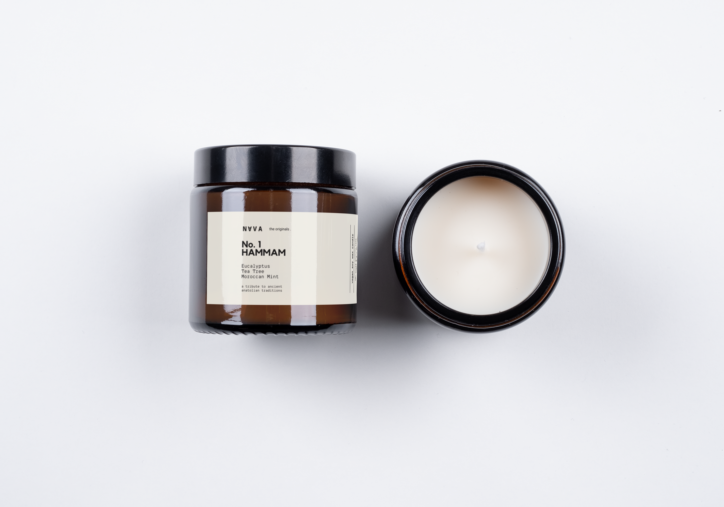 Scented Soy Candle, HAMMAM