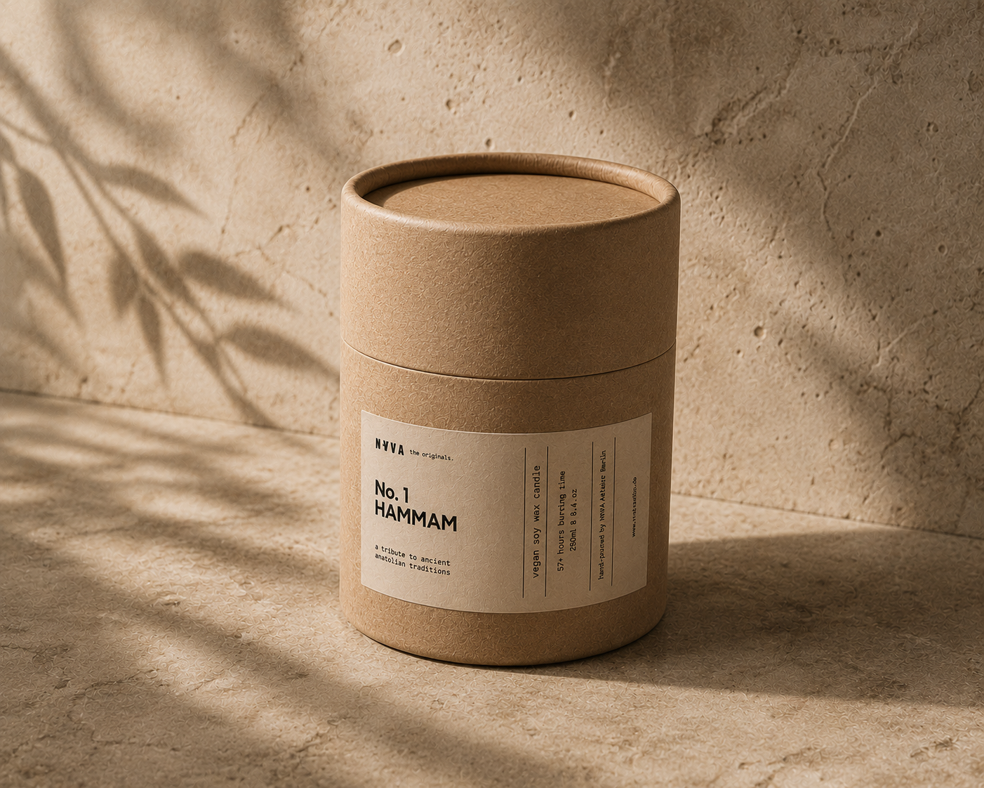 HAMMAM No.1 – Soy Candle | Clean Soap & Ancient Rituals