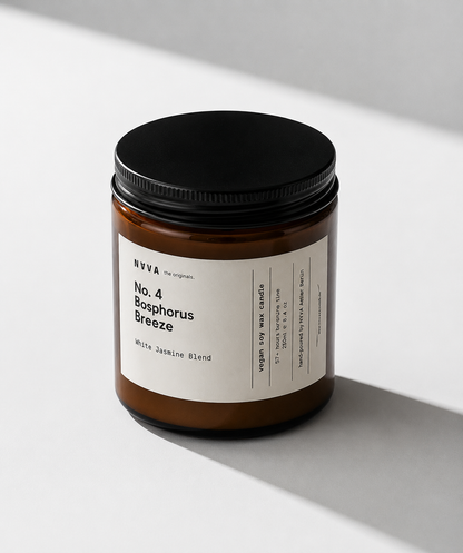Organic Soy Candle - Bosphorus Breeze | Jasmine & Sea Salt