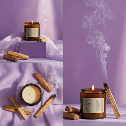 Letting Go – Organic Soy Candle | Your Release Companion