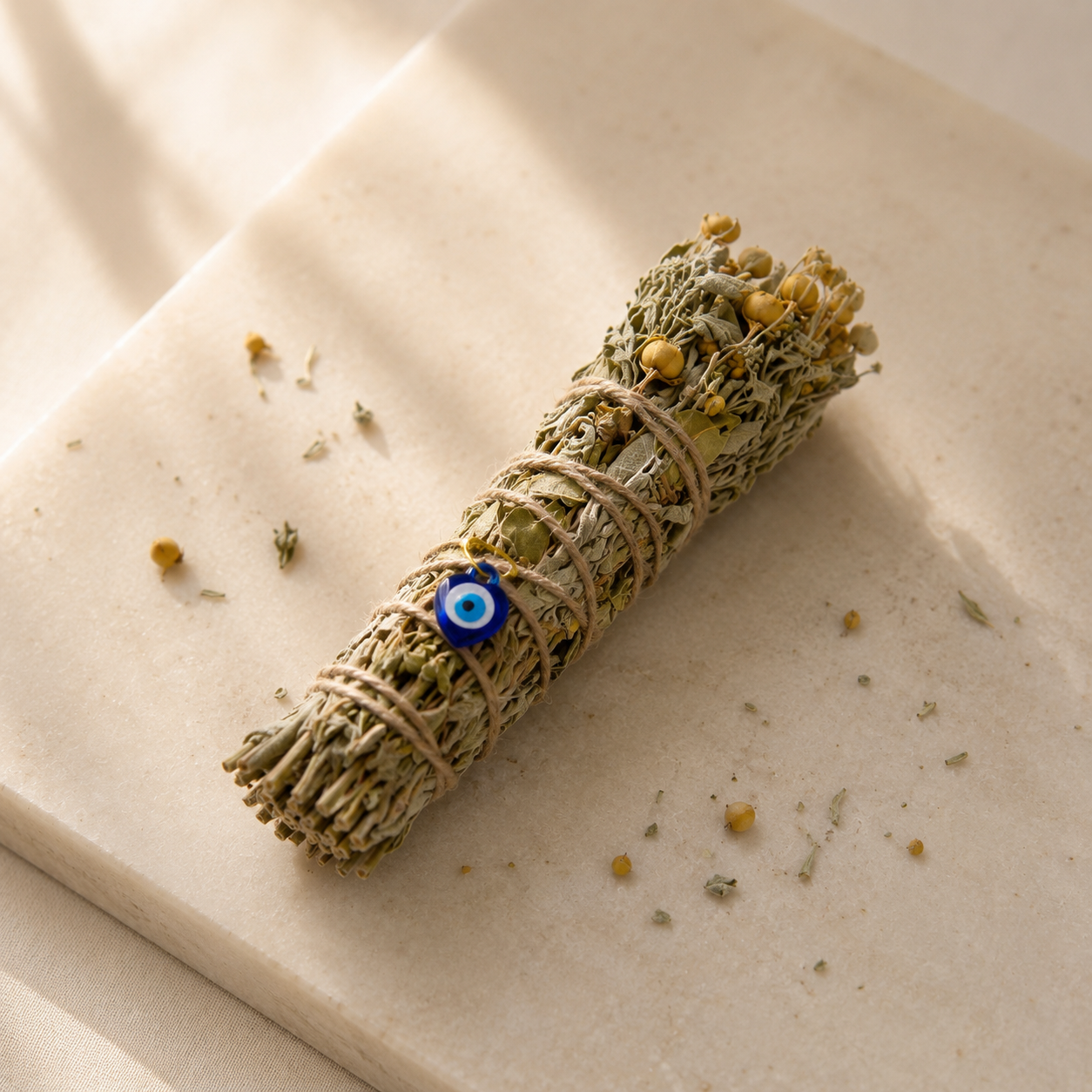 Herbal Incense Bundle Pack of 5 – White Sage, Wild Rue & Bay Leaf | Natural Cleansing Smudge Stick