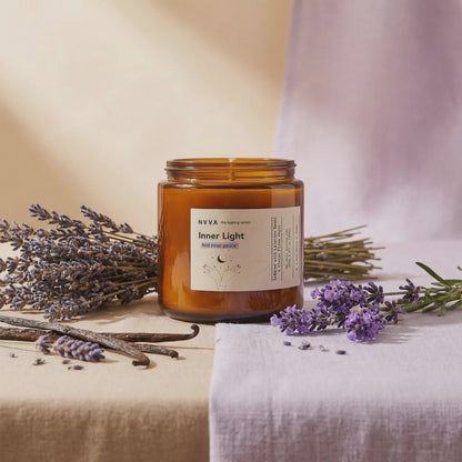 Inner Light – Organic Soy Candle | Your Coming Home Companion