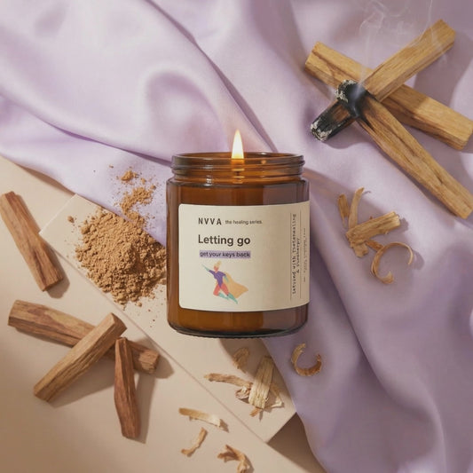 Letting Go – Organic Soy Candle | Your Release Companion